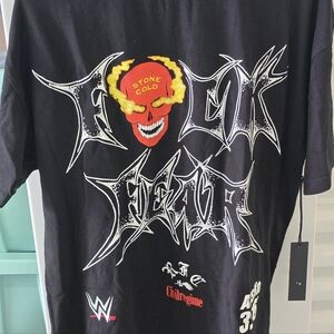 Civil Regime Stone Cold Steve Austin Shirt Size L Nwt